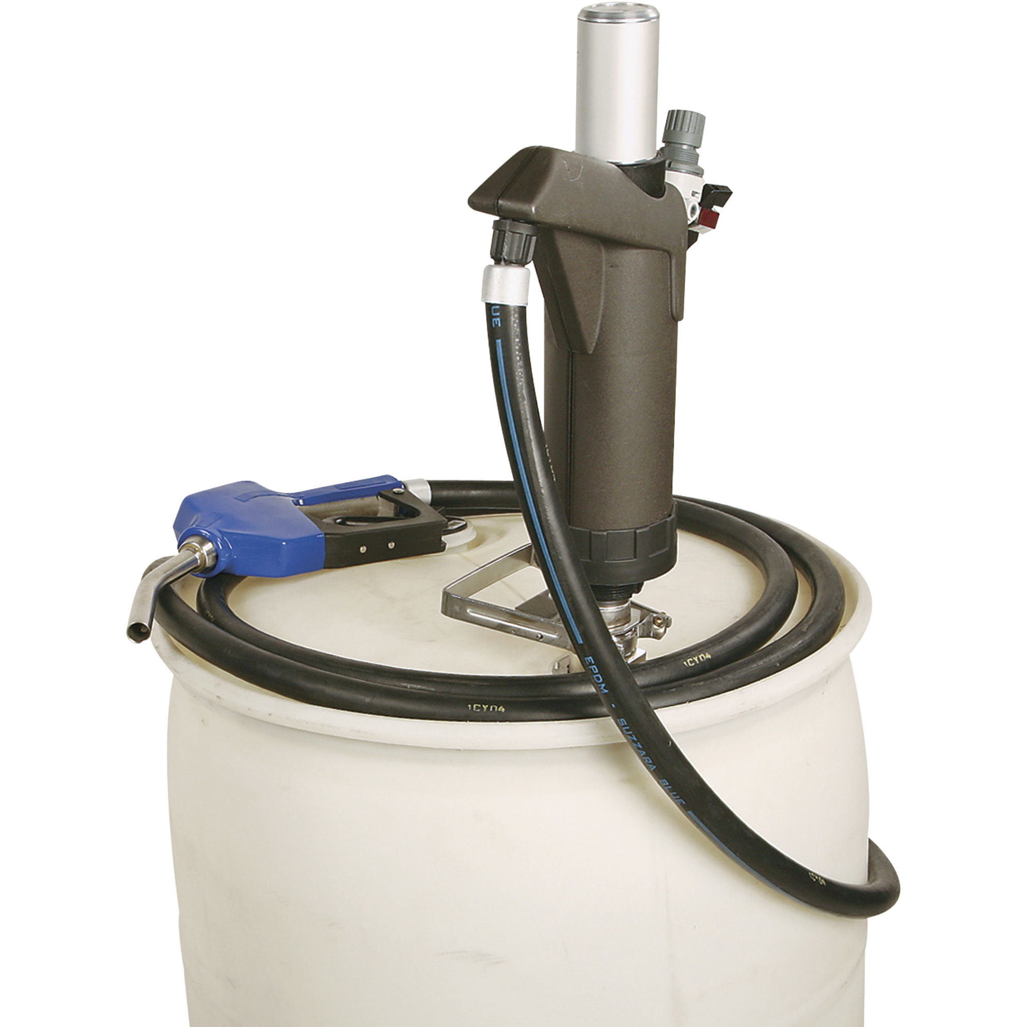 LiquiDynamics 1:1 DEF Pump System with RSV Adapter, Automatic Stainless Steel Shutoff Nozzle, Item# 560008A-S1A